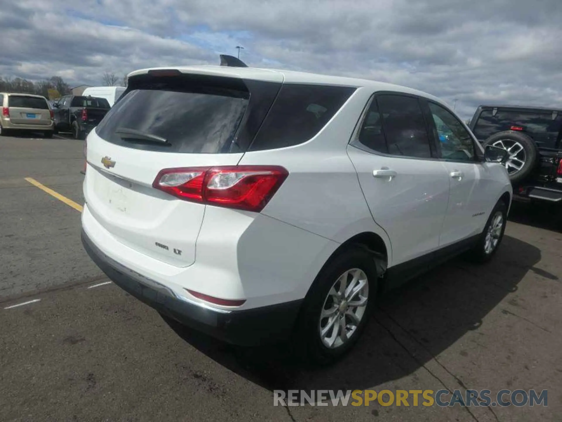 14 fotografías del automóvil dañado 2GNAXTEV3L6233721 CHEVROLET EQUINOX 2020