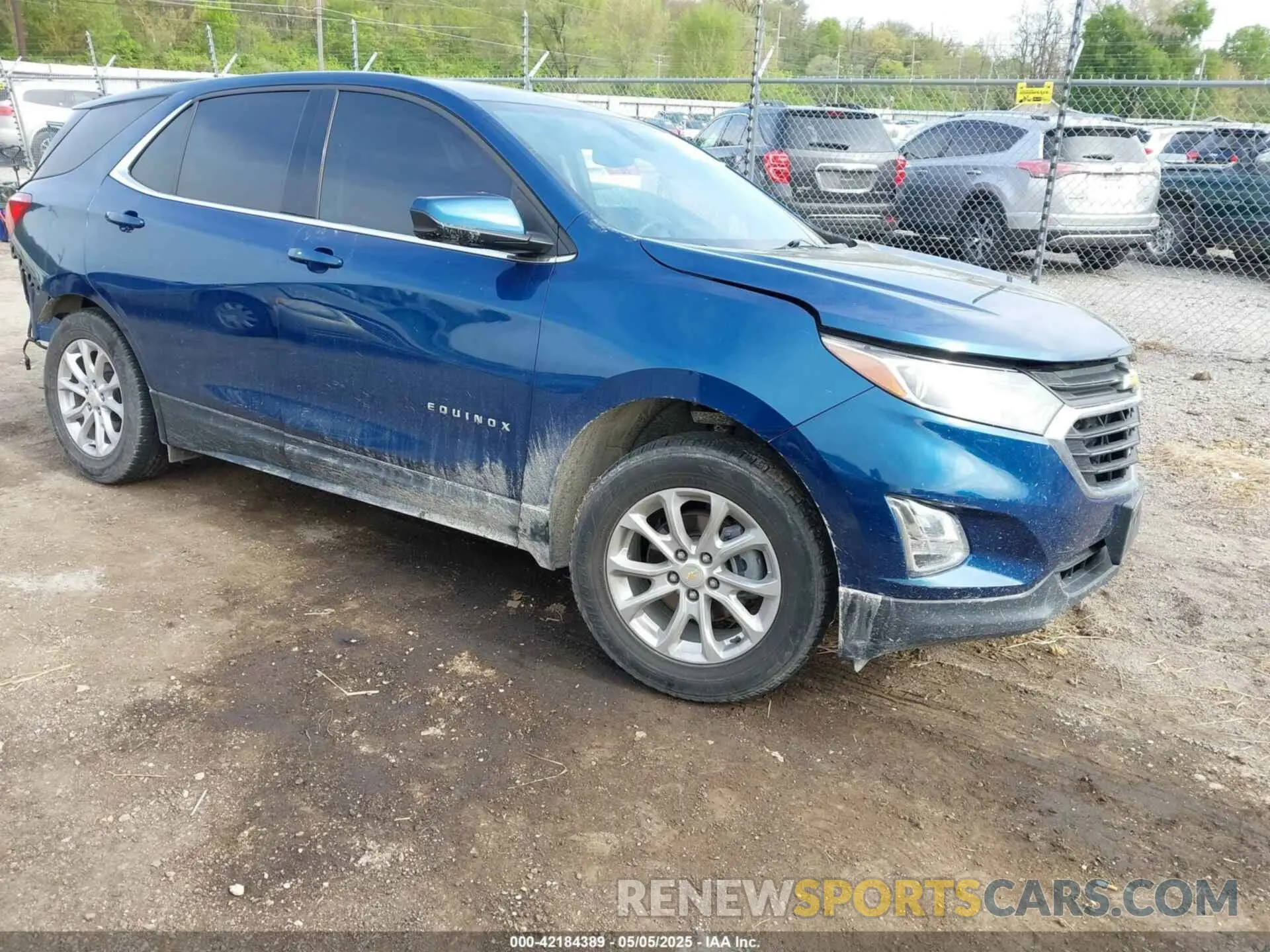 1 fotografías del automóvil dañado 2GNAXTEV4L6172959 CHEVROLET EQUINOX 2020
