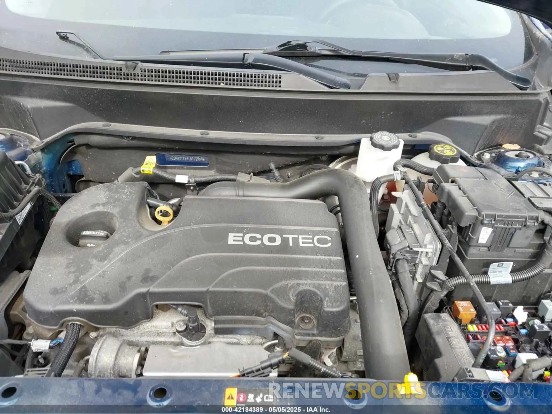 10 fotografías del automóvil dañado 2GNAXTEV4L6172959 CHEVROLET EQUINOX 2020