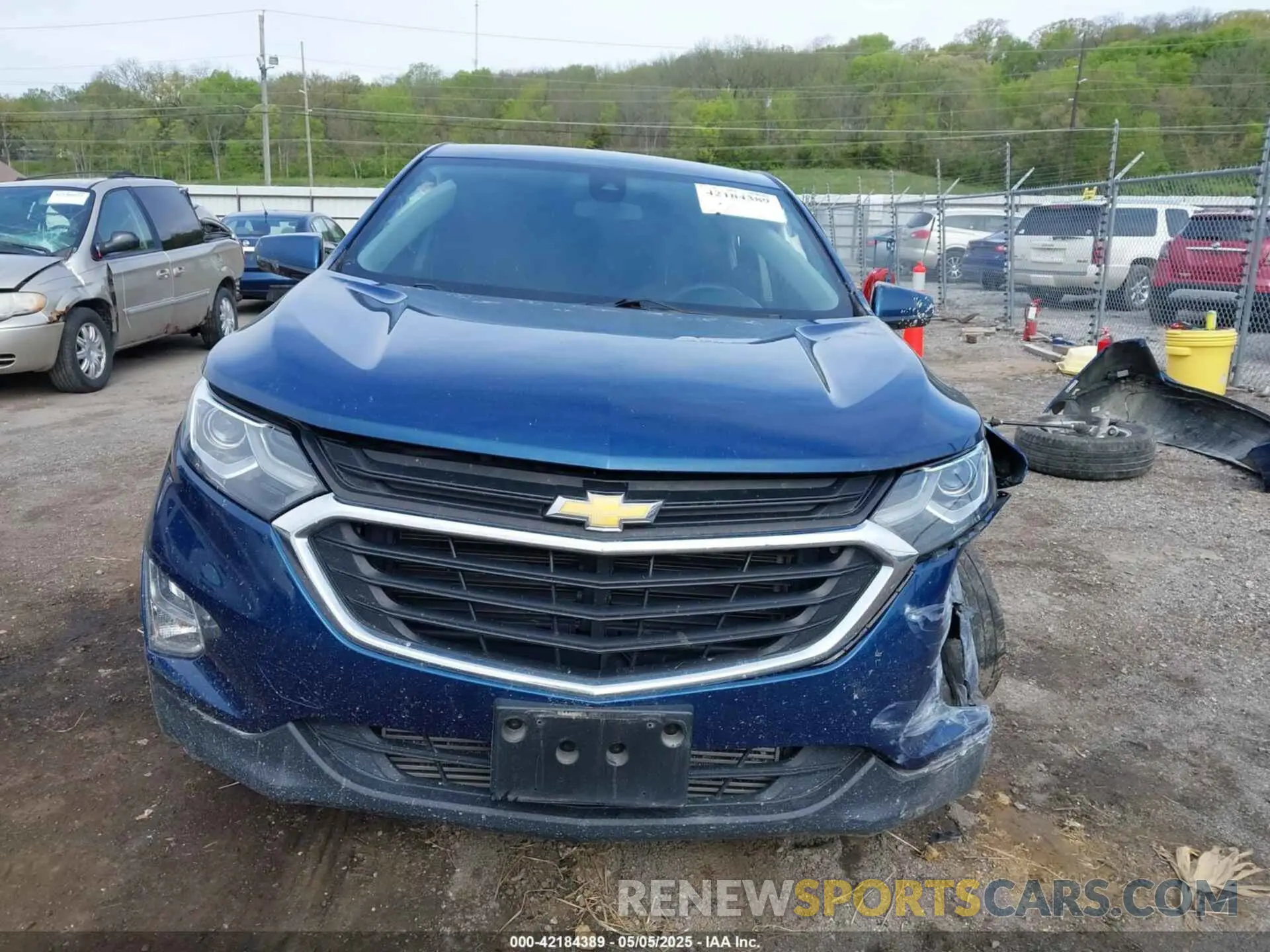 12 fotografías del automóvil dañado 2GNAXTEV4L6172959 CHEVROLET EQUINOX 2020