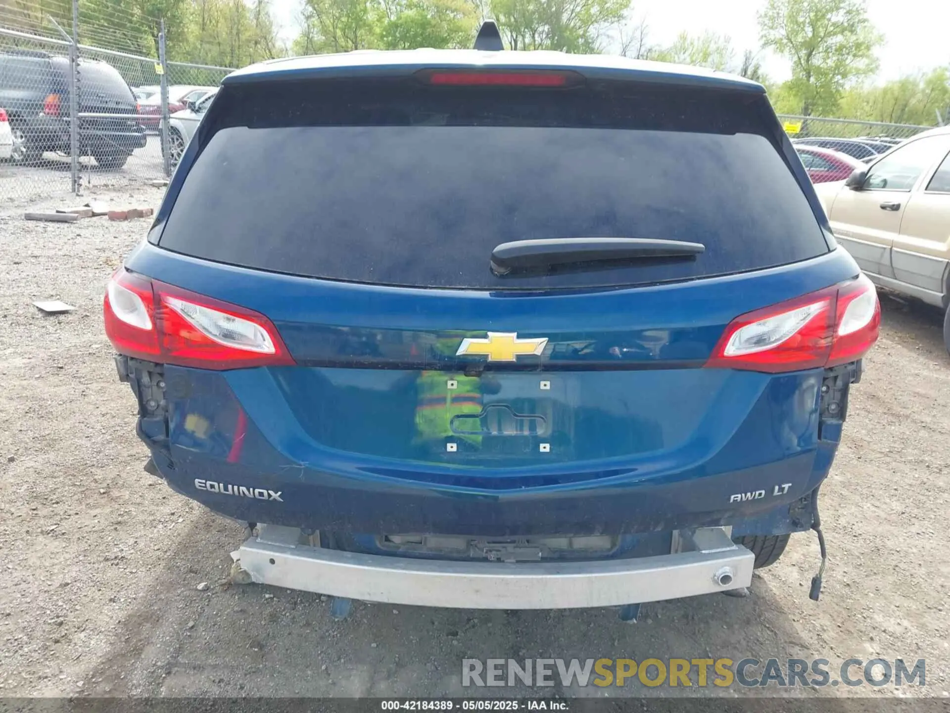 16 fotografías del automóvil dañado 2GNAXTEV4L6172959 CHEVROLET EQUINOX 2020