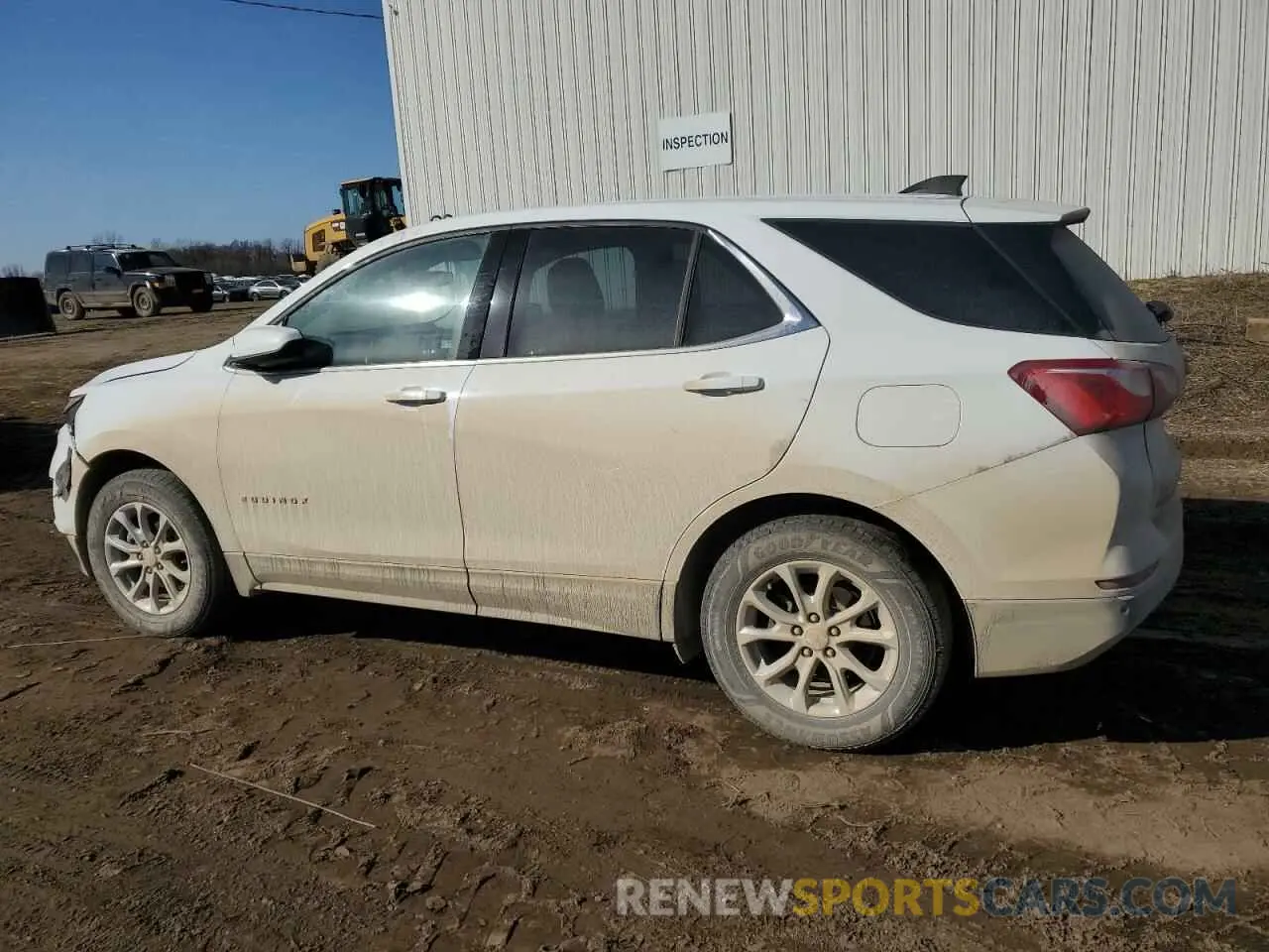 2 fotografías del automóvil dañado 2GNAXTEV4L6192743 CHEVROLET EQUINOX 2020