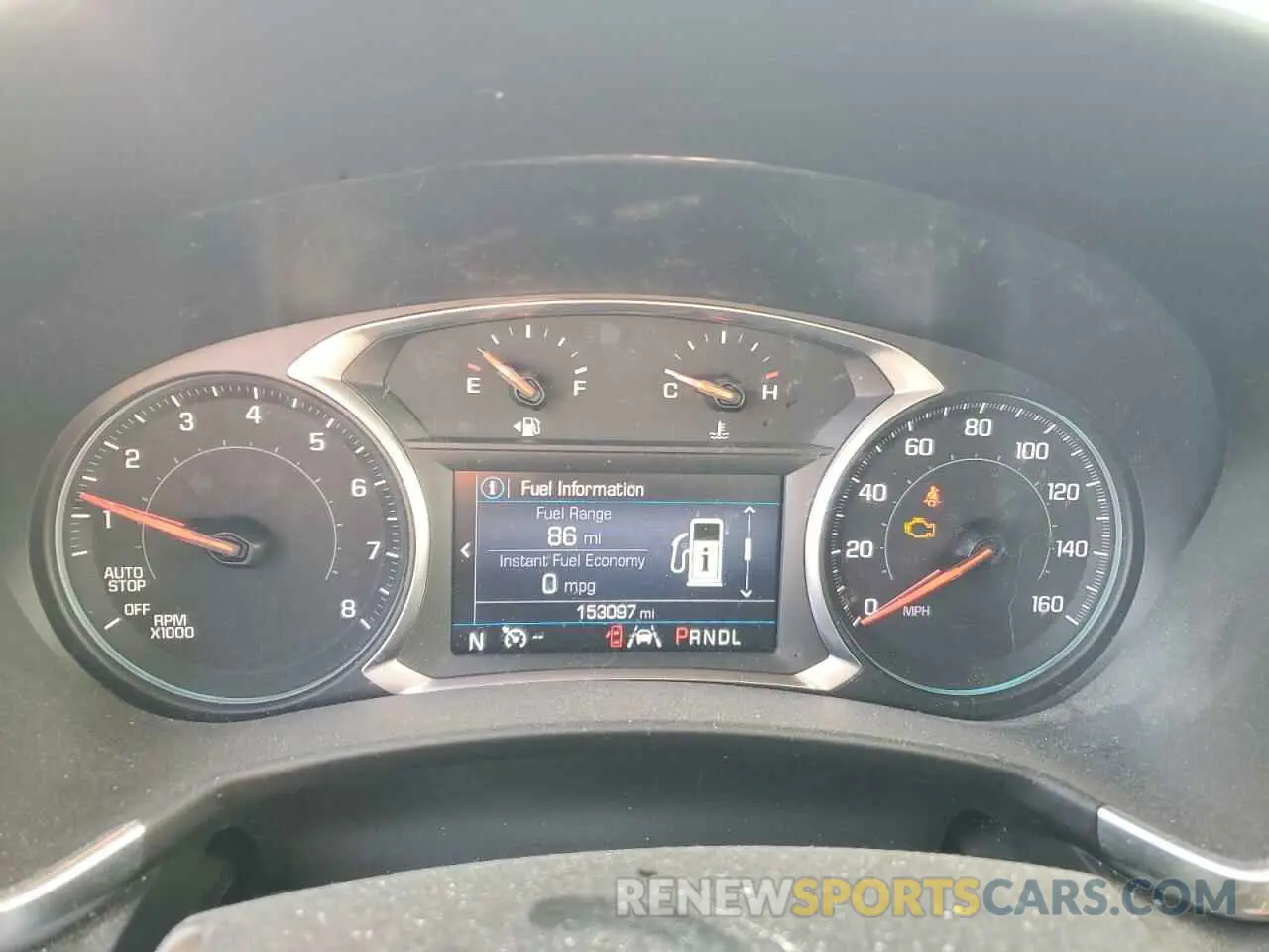 9 fotografías del automóvil dañado 2GNAXTEV4L6192743 CHEVROLET EQUINOX 2020