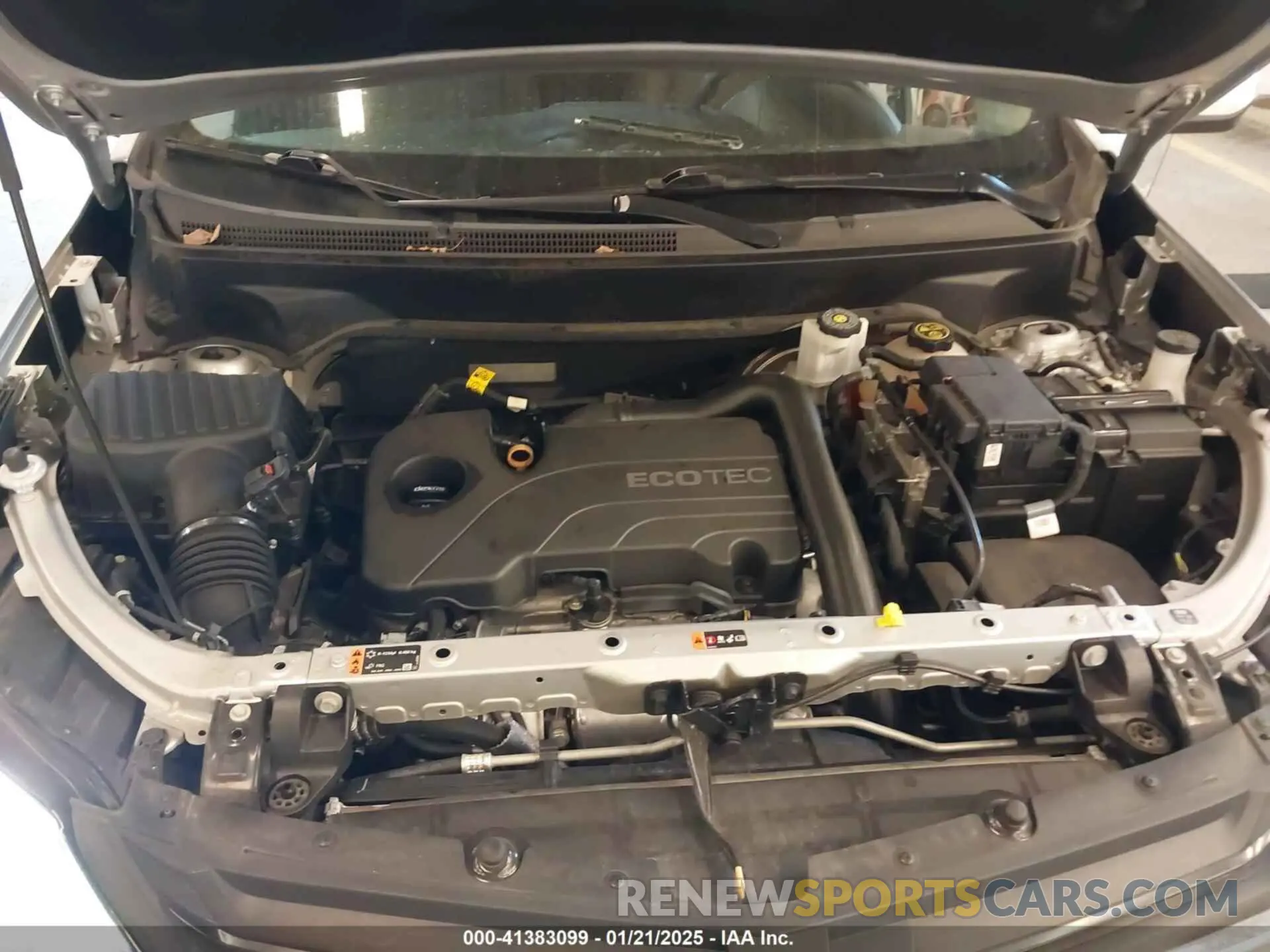 10 fotografías del automóvil dañado 2GNAXTEV4L6252441 CHEVROLET EQUINOX 2020