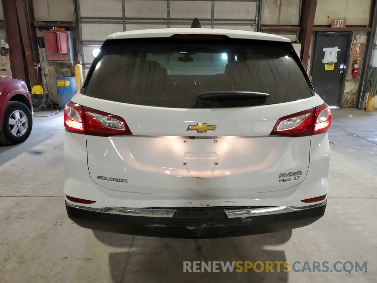 6 fotografías del automóvil dañado 2GNAXTEV5L6171528 CHEVROLET EQUINOX 2020