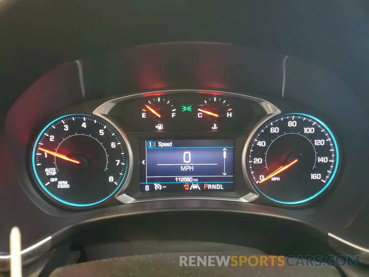 9 fotografías del automóvil dañado 2GNAXTEV5L6171528 CHEVROLET EQUINOX 2020