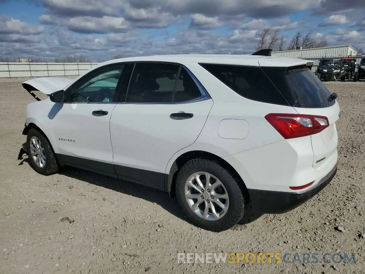 2 fotografías del automóvil dañado 2GNAXTEV5L6217889 CHEVROLET EQUINOX 2020