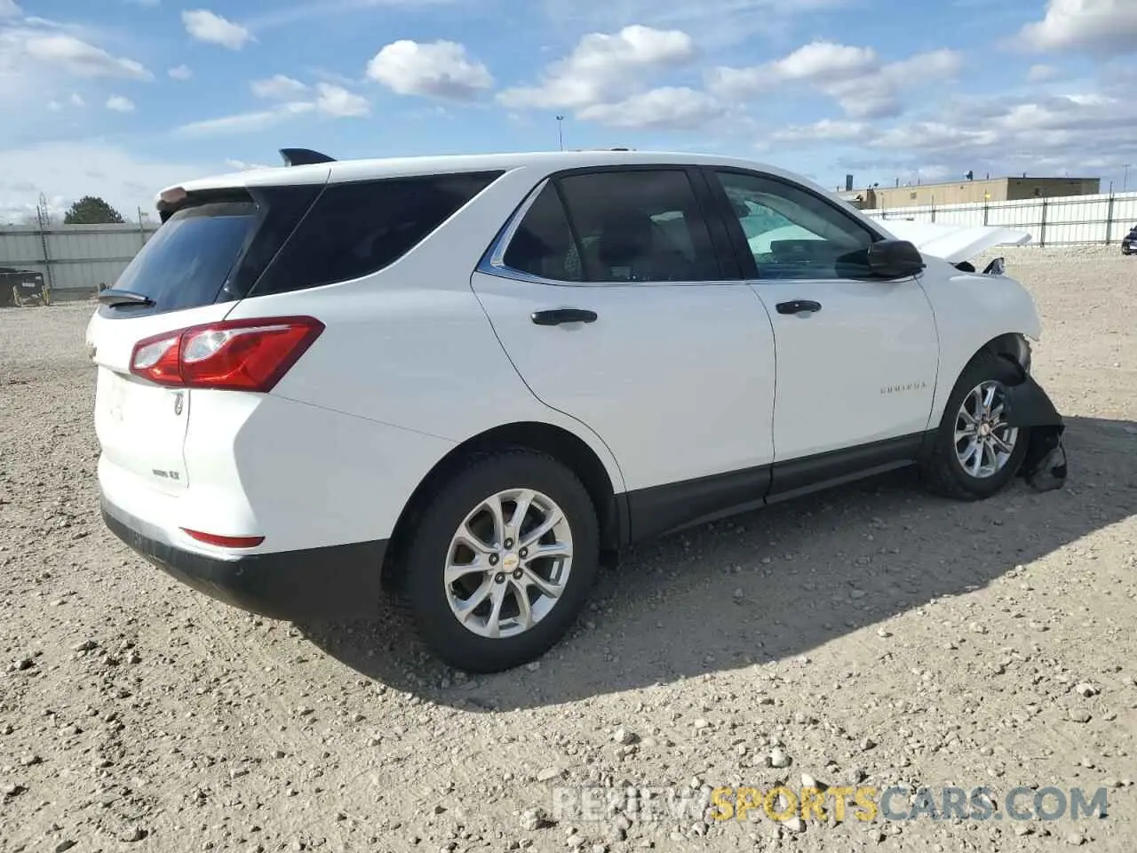 3 fotografías del automóvil dañado 2GNAXTEV5L6217889 CHEVROLET EQUINOX 2020