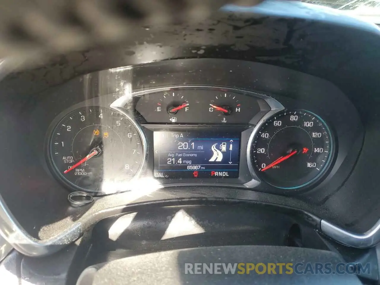 9 fotografías del automóvil dañado 2GNAXTEV5L6217889 CHEVROLET EQUINOX 2020