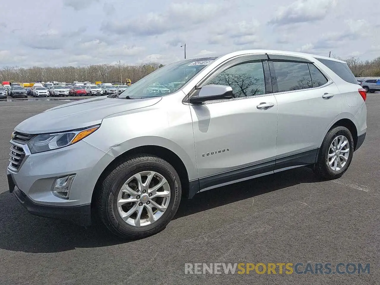 1 fotografías del automóvil dañado 2GNAXTEV6L6249962 CHEVROLET EQUINOX 2020