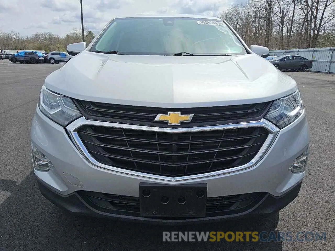 5 fotografías del automóvil dañado 2GNAXTEV6L6249962 CHEVROLET EQUINOX 2020