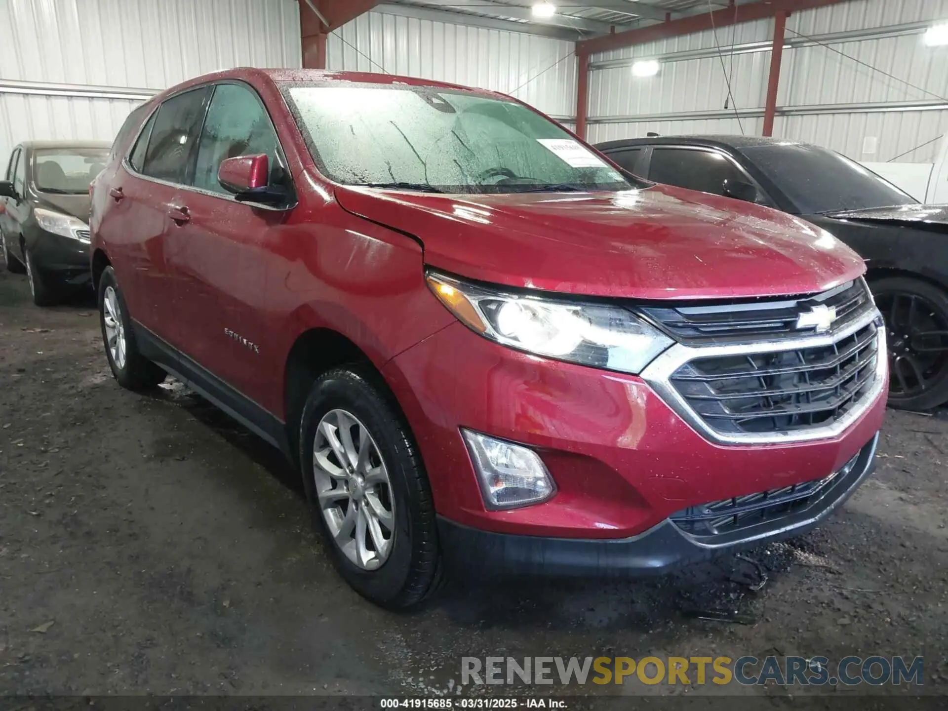 1 fotografías del automóvil dañado 2GNAXTEV7L6122508 CHEVROLET EQUINOX 2020