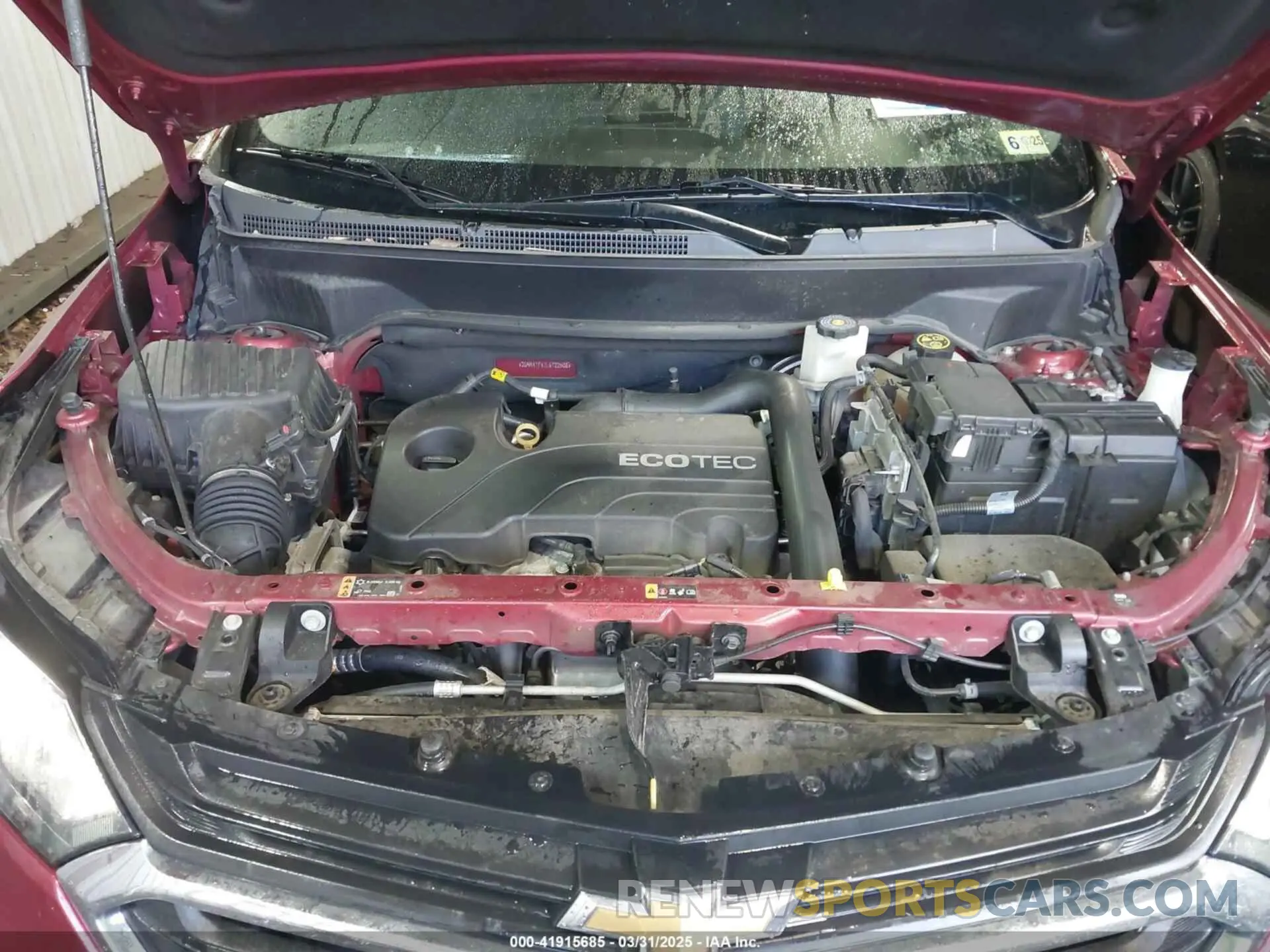 10 fotografías del automóvil dañado 2GNAXTEV7L6122508 CHEVROLET EQUINOX 2020