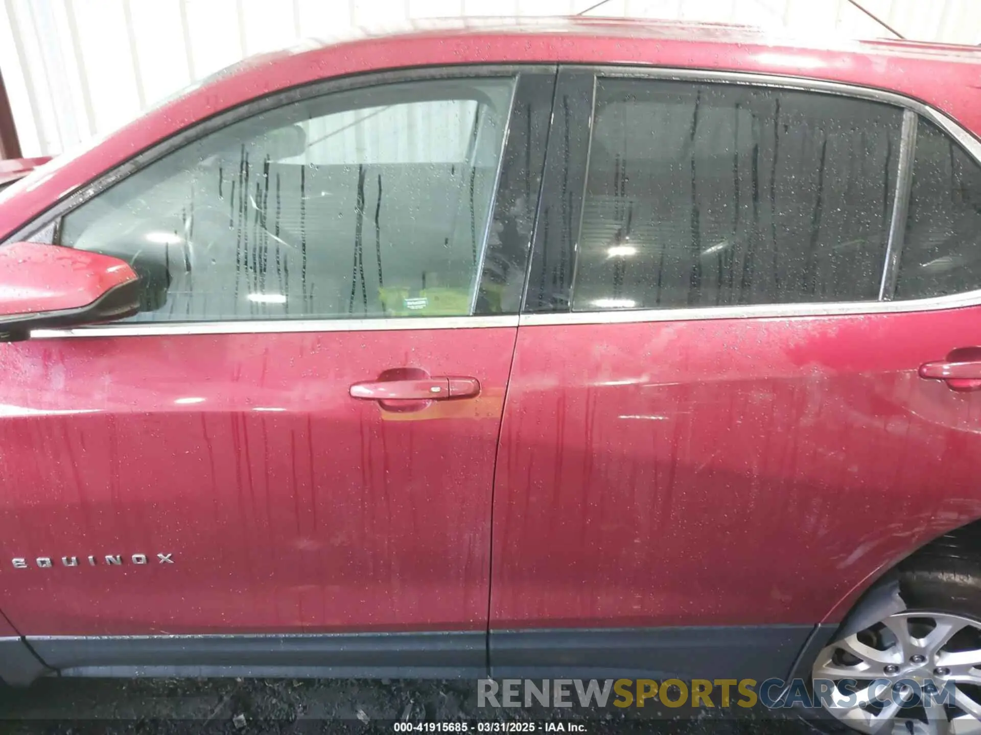 14 fotografías del automóvil dañado 2GNAXTEV7L6122508 CHEVROLET EQUINOX 2020