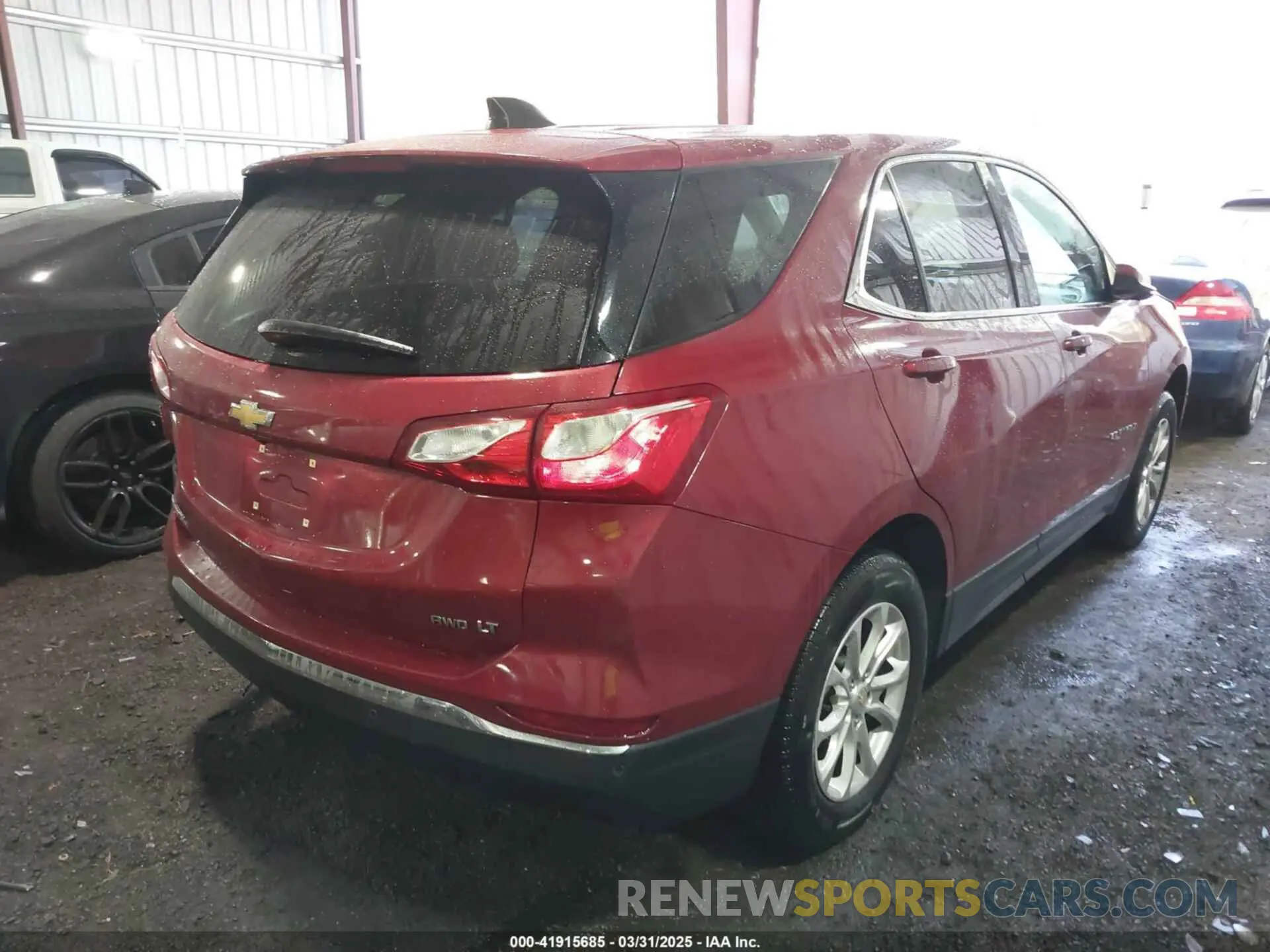 4 fotografías del automóvil dañado 2GNAXTEV7L6122508 CHEVROLET EQUINOX 2020