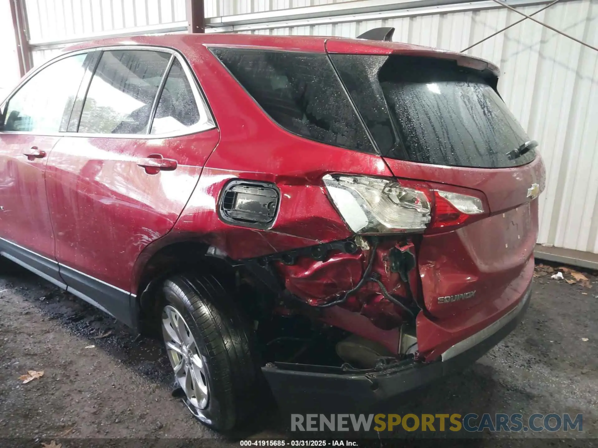6 fotografías del automóvil dañado 2GNAXTEV7L6122508 CHEVROLET EQUINOX 2020