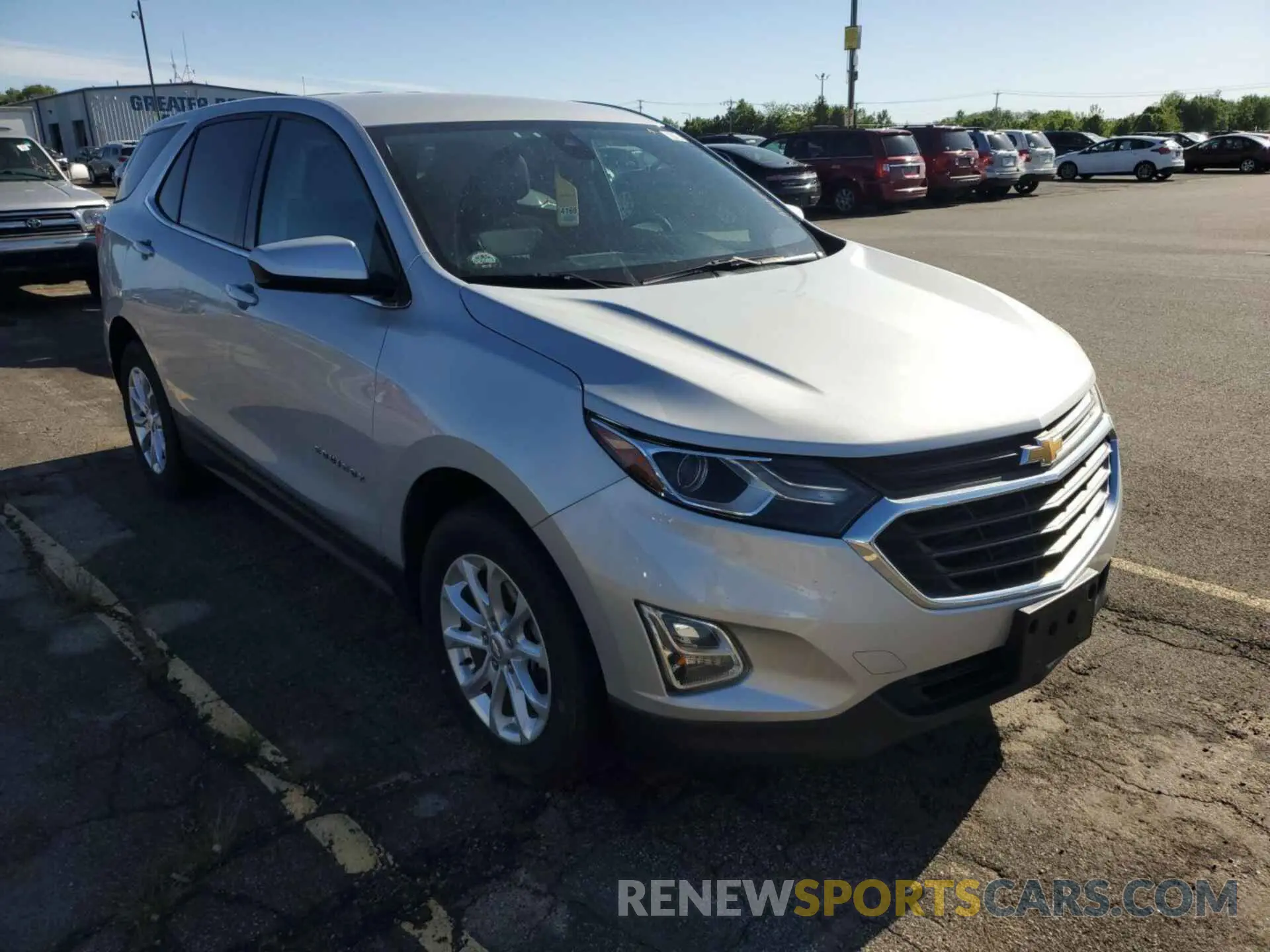 10 fotografías del automóvil dañado 2GNAXTEV7L6176665 CHEVROLET EQUINOX 2020