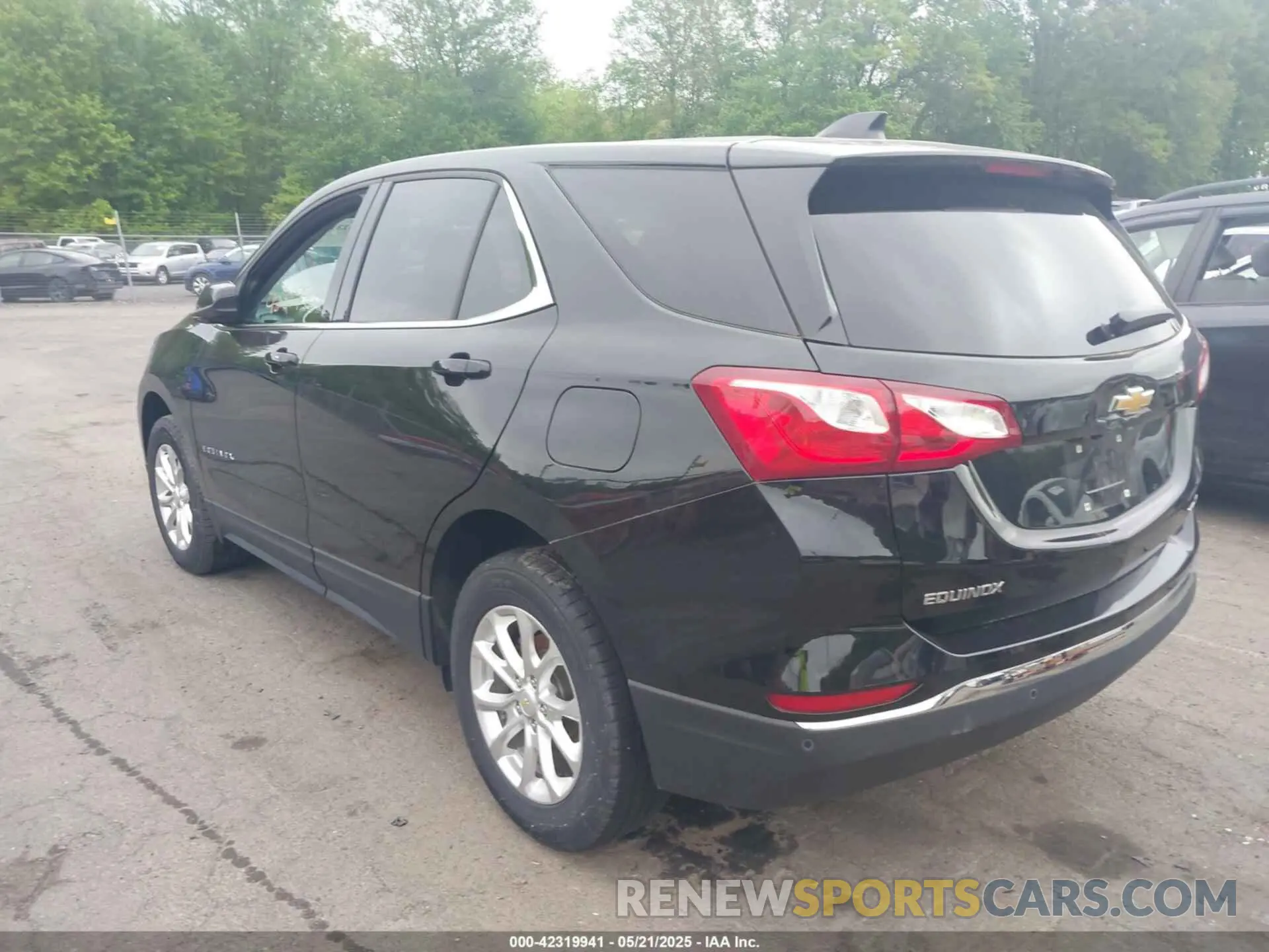 3 fotografías del automóvil dañado 2GNAXTEV7L6249419 CHEVROLET EQUINOX 2020