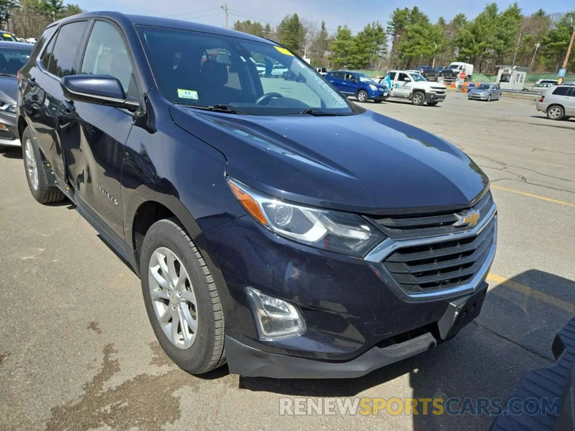 49 fotografías del automóvil dañado 2GNAXTEV8L6153041 CHEVROLET EQUINOX 2020