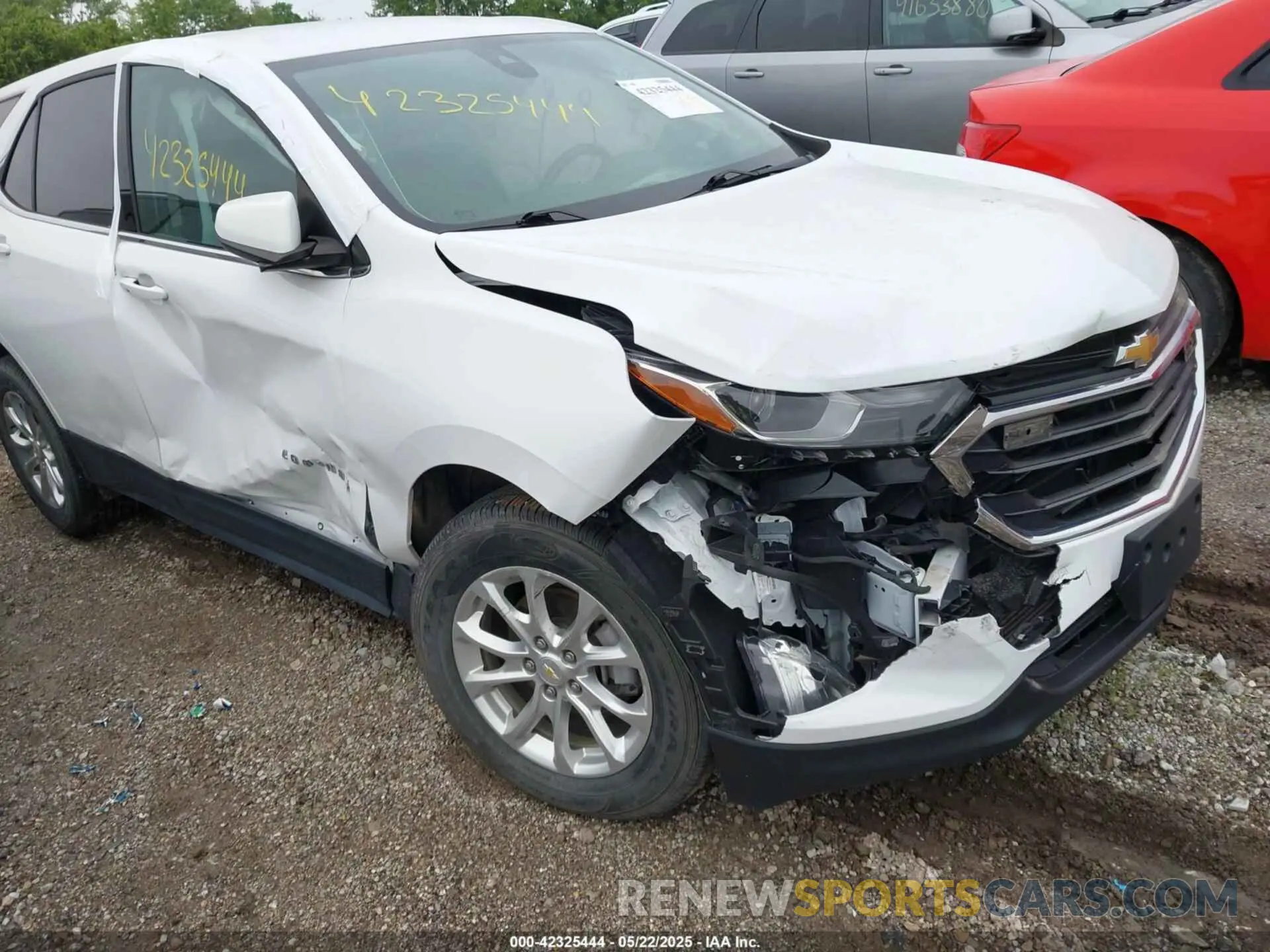 17 fotografías del automóvil dañado 2GNAXTEV8L6230104 CHEVROLET EQUINOX 2020