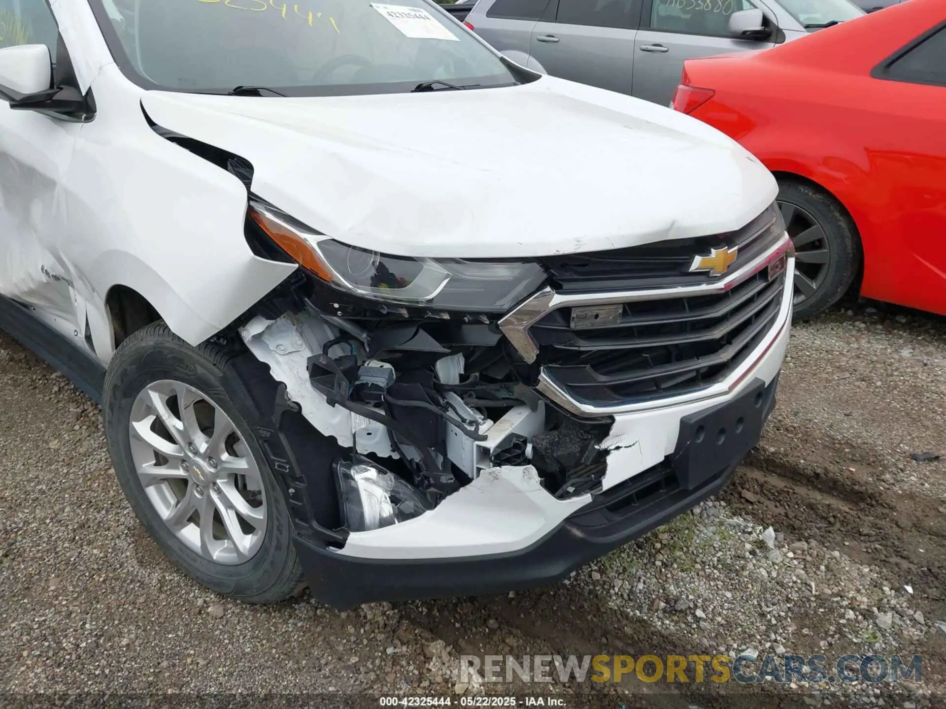 6 fotografías del automóvil dañado 2GNAXTEV8L6230104 CHEVROLET EQUINOX 2020