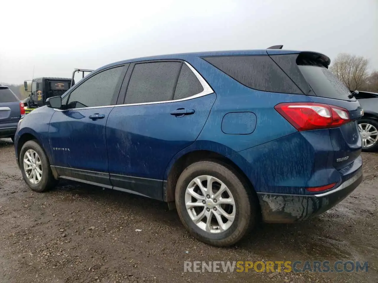 2 fotografías del automóvil dañado 2GNAXTEV9L6173718 CHEVROLET EQUINOX 2020
