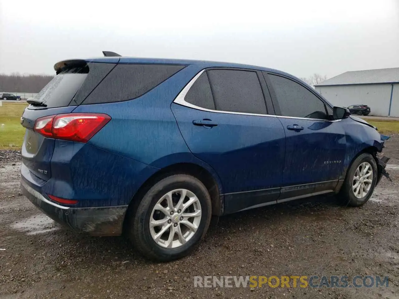 3 fotografías del automóvil dañado 2GNAXTEV9L6173718 CHEVROLET EQUINOX 2020