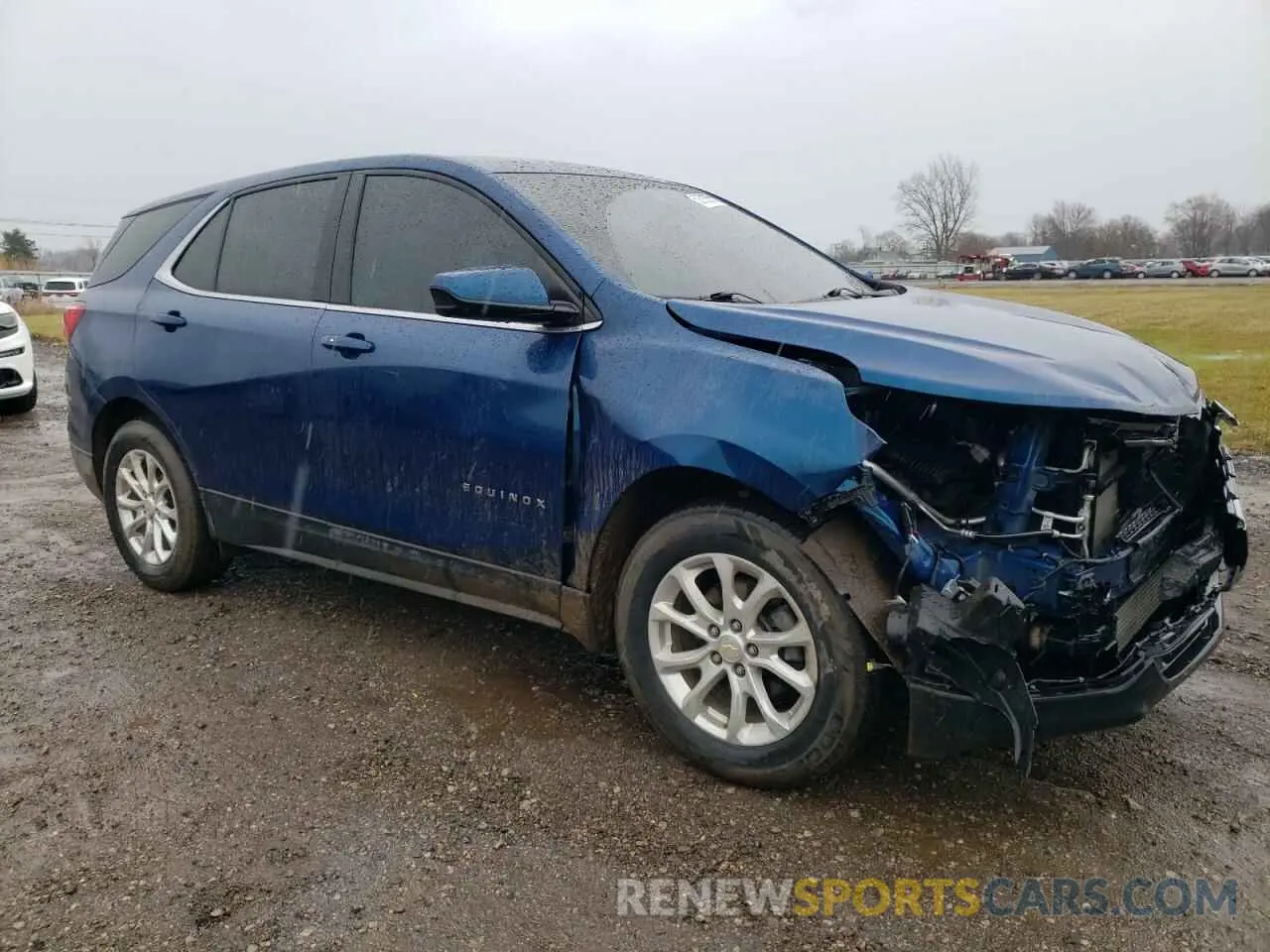 4 fotografías del automóvil dañado 2GNAXTEV9L6173718 CHEVROLET EQUINOX 2020