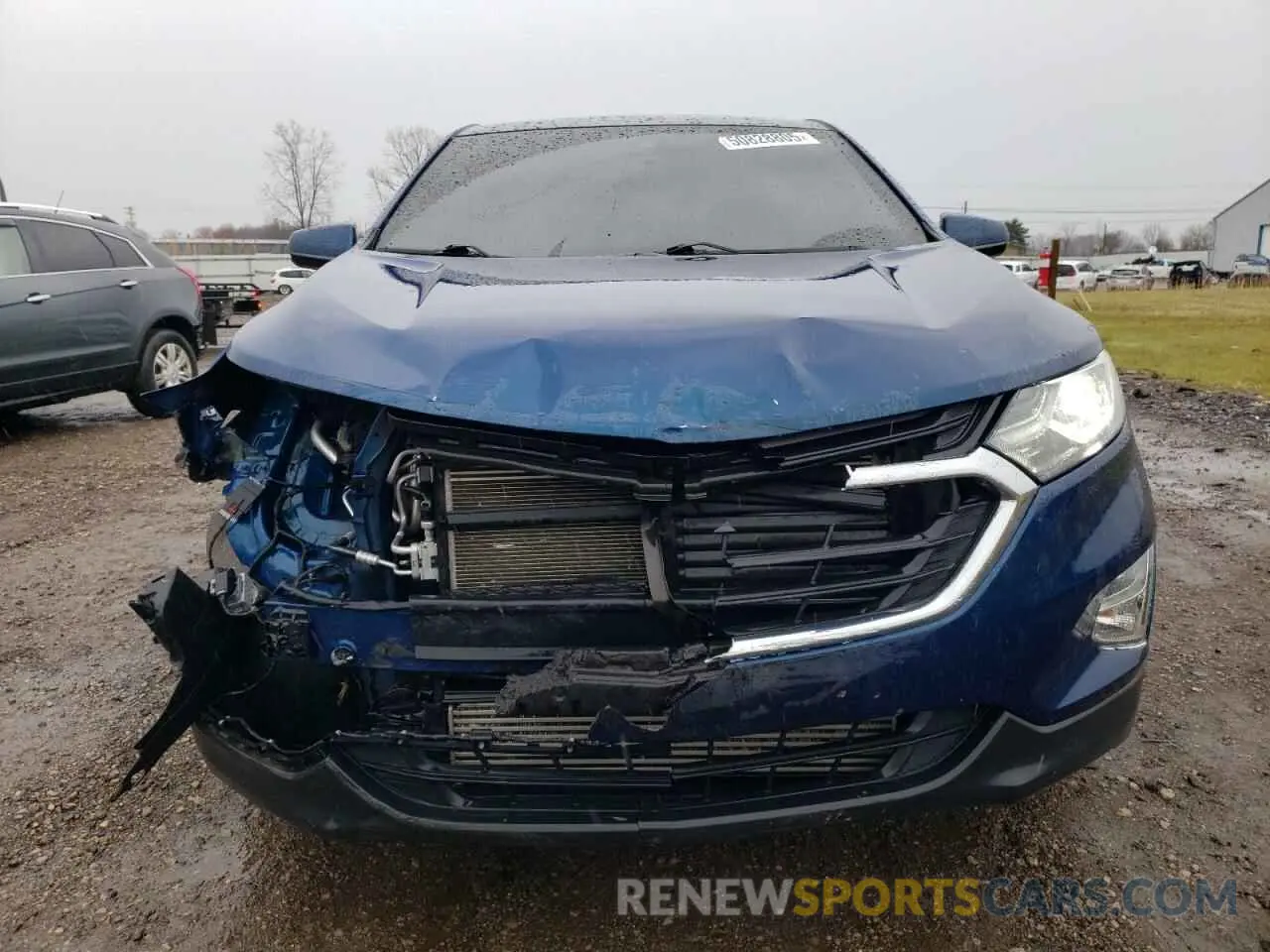 5 fotografías del automóvil dañado 2GNAXTEV9L6173718 CHEVROLET EQUINOX 2020