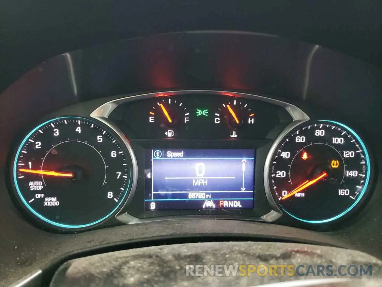 9 fotografías del automóvil dañado 2GNAXTEV9L6173718 CHEVROLET EQUINOX 2020