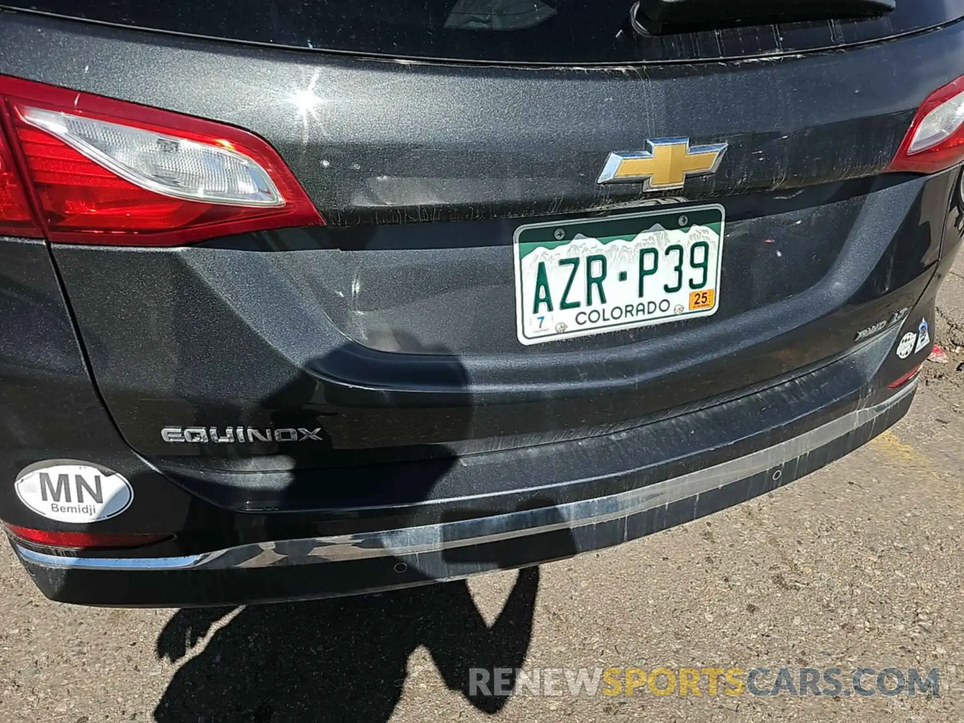 20 fotografías del automóvil dañado 2GNAXTEV9L6232444 CHEVROLET EQUINOX 2020
