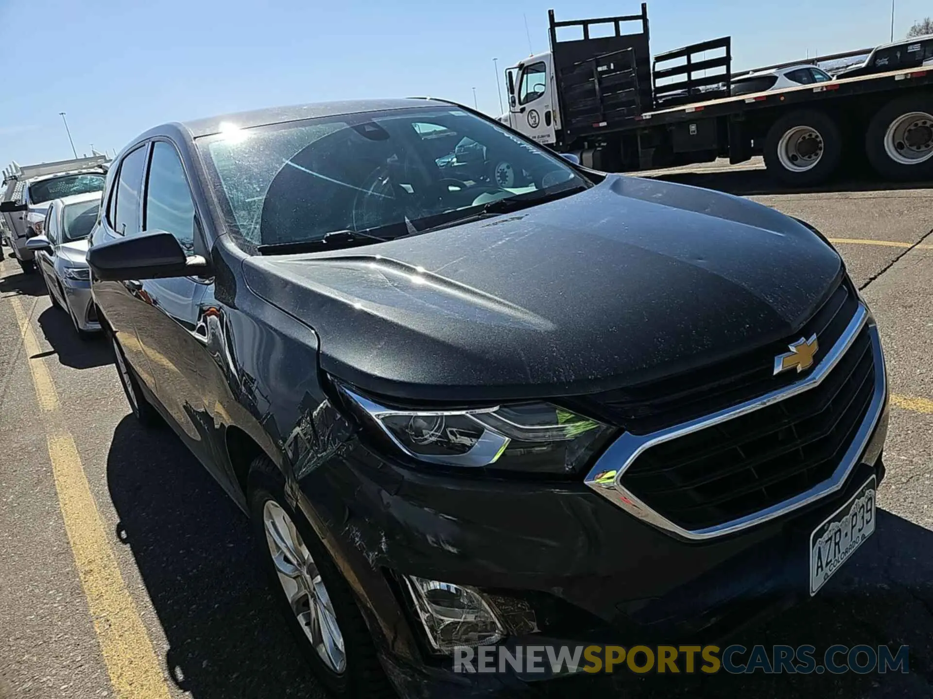 5 fotografías del automóvil dañado 2GNAXTEV9L6232444 CHEVROLET EQUINOX 2020