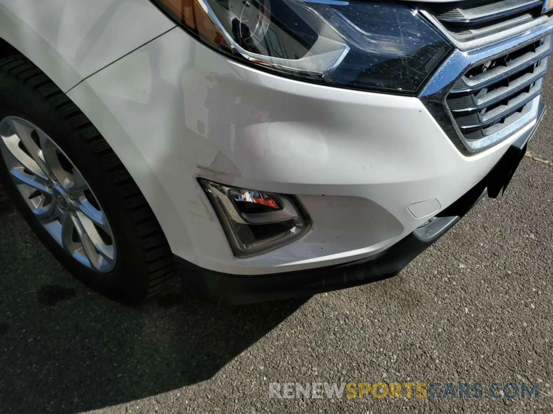 14 fotografías del automóvil dañado 2GNAXTEV9L6235330 CHEVROLET EQUINOX 2020
