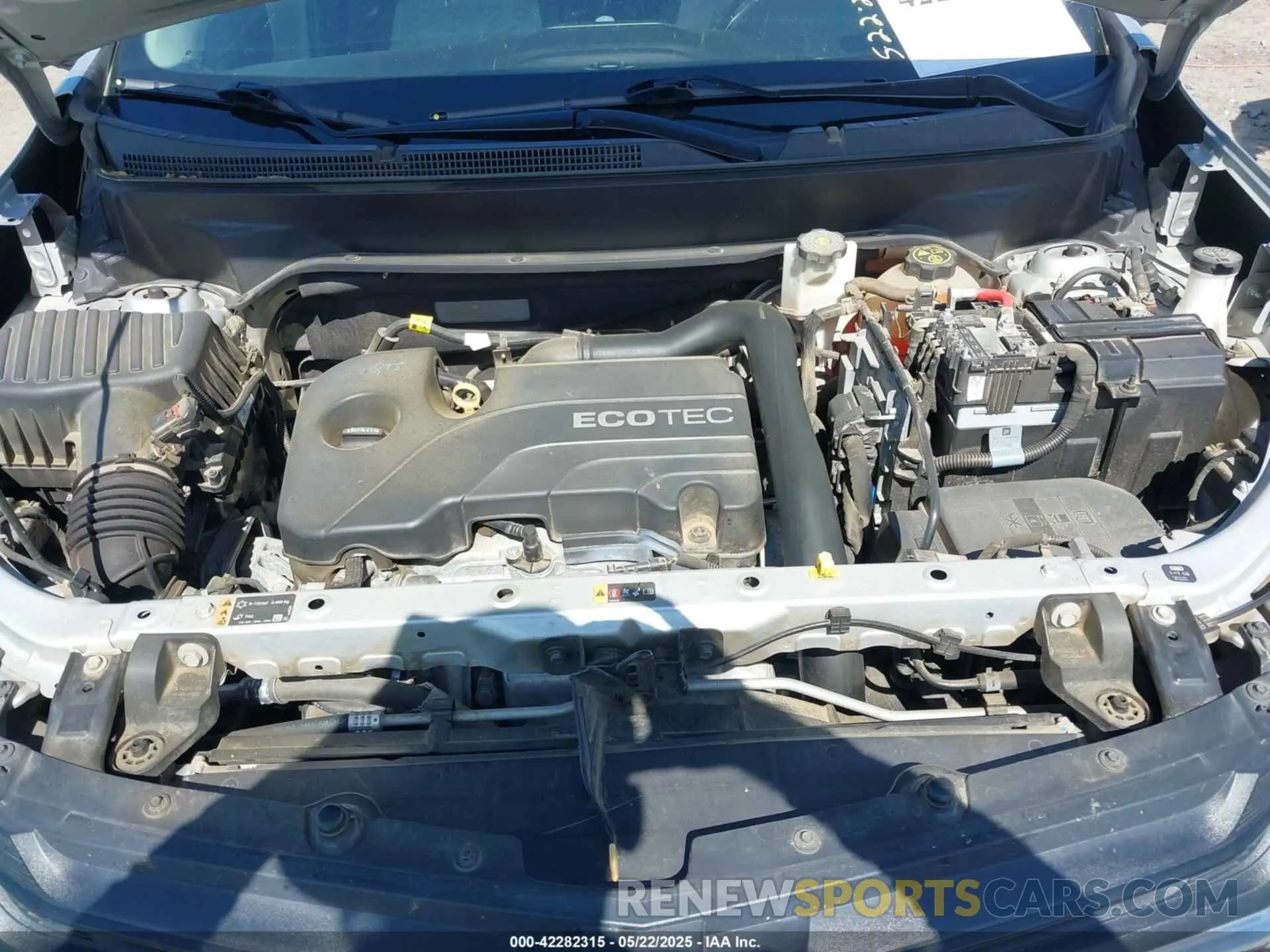 10 fotografías del automóvil dañado 2GNAXTEVXL6171668 CHEVROLET EQUINOX 2020