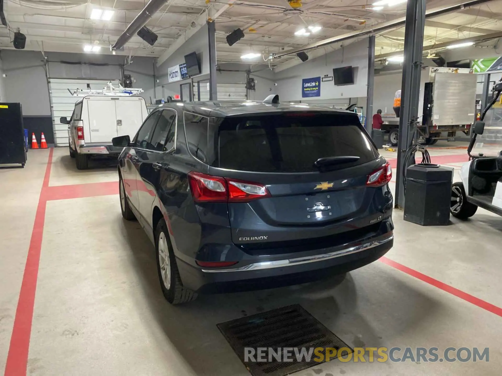 4 fotografías del automóvil dañado 2GNAXTEVXL6176207 CHEVROLET EQUINOX 2020