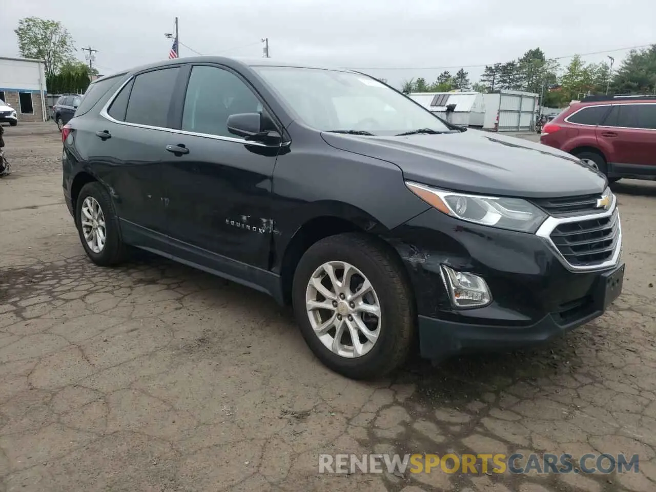 4 fotografías del automóvil dañado 2GNAXUEV0L6103286 CHEVROLET EQUINOX 2020