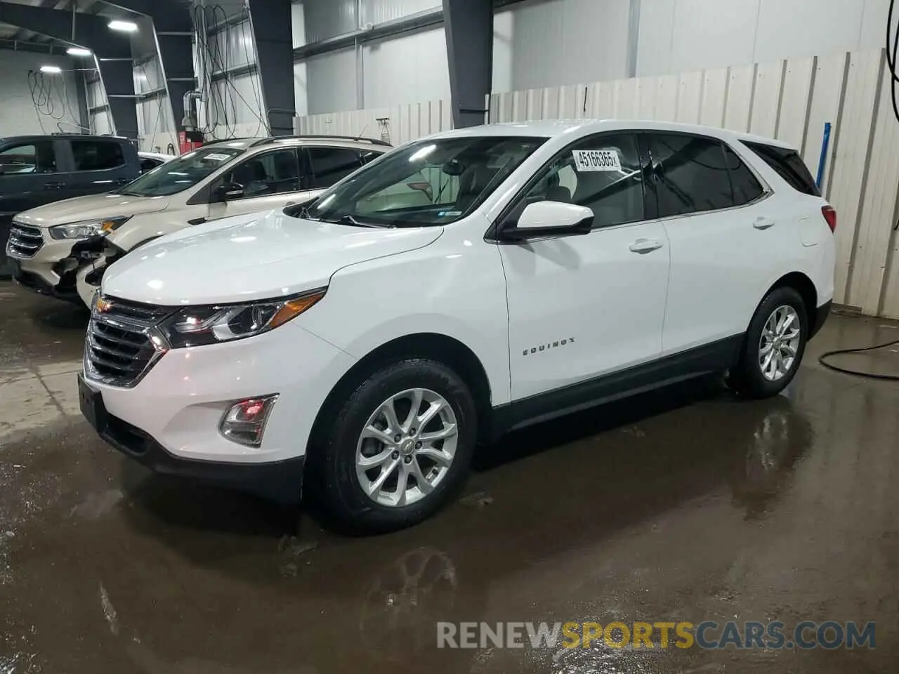 1 fotografías del automóvil dañado 2GNAXUEV0L6105054 CHEVROLET EQUINOX 2020
