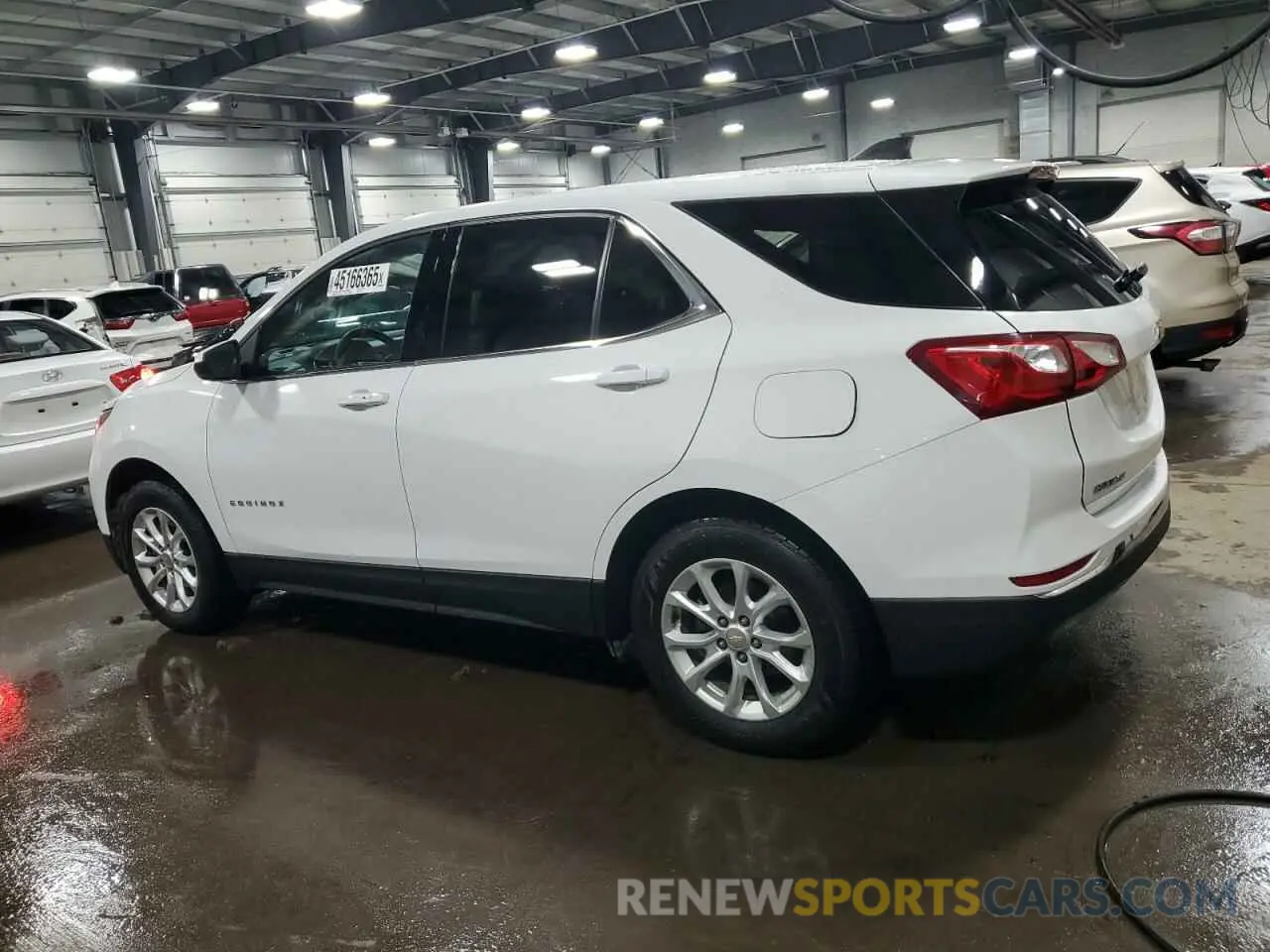 2 fotografías del automóvil dañado 2GNAXUEV0L6105054 CHEVROLET EQUINOX 2020