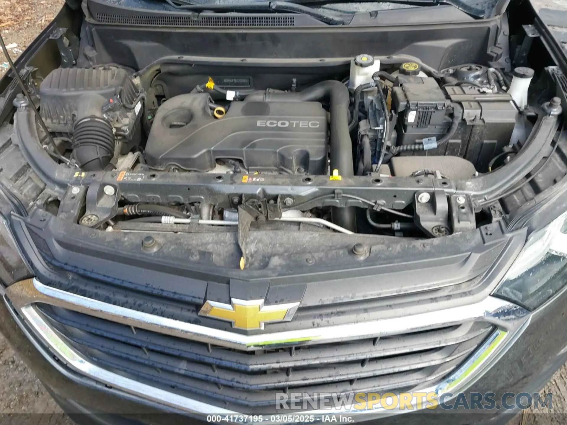 10 fotografías del automóvil dañado 2GNAXUEV0L6122081 CHEVROLET EQUINOX 2020