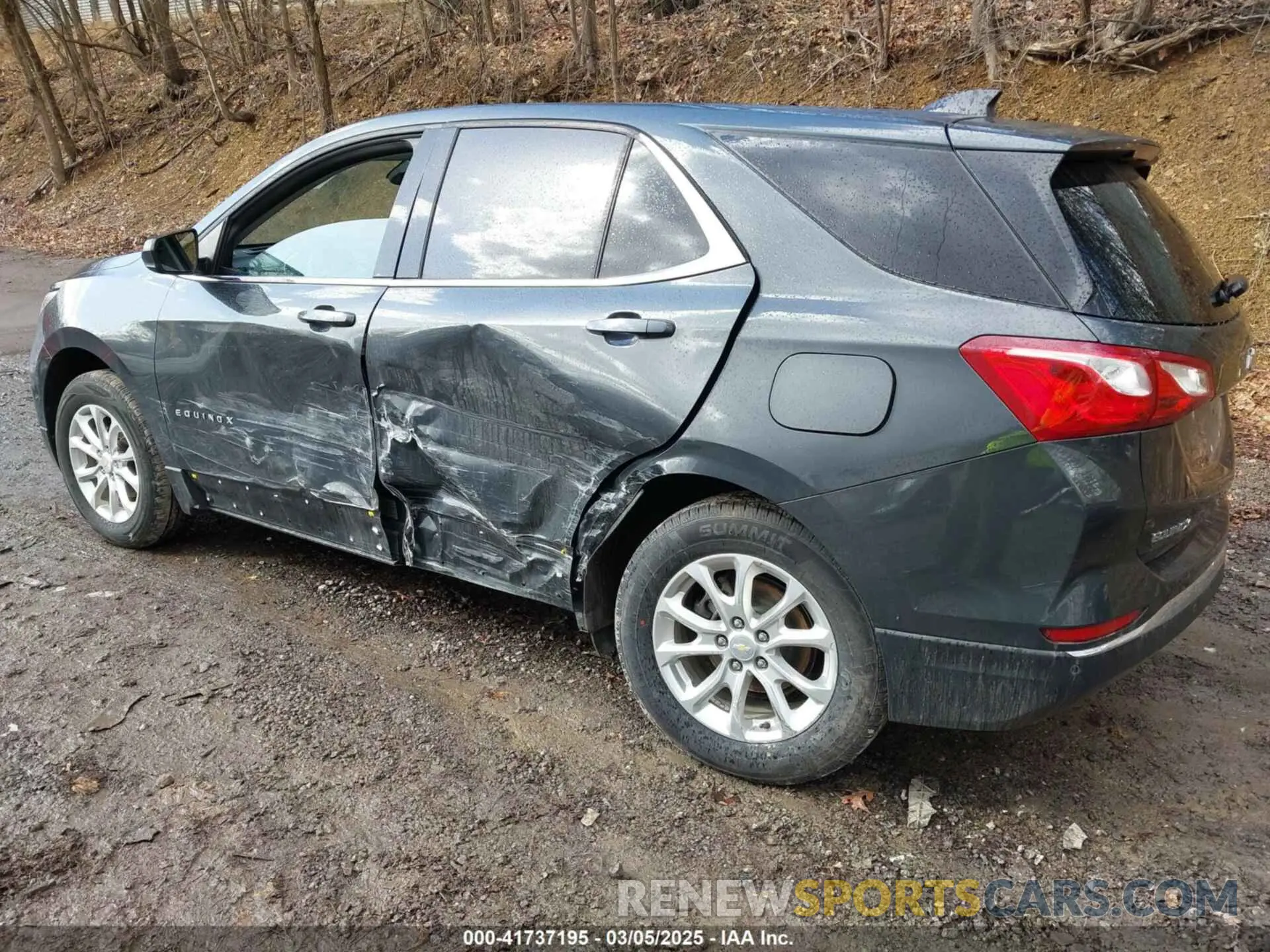 3 fotografías del automóvil dañado 2GNAXUEV0L6122081 CHEVROLET EQUINOX 2020