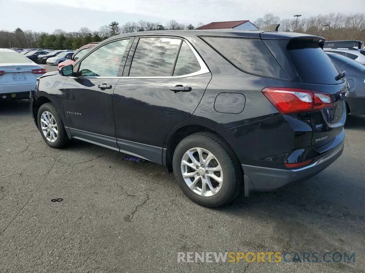 2 fotografías del automóvil dañado 2GNAXUEV0L6133629 CHEVROLET EQUINOX 2020