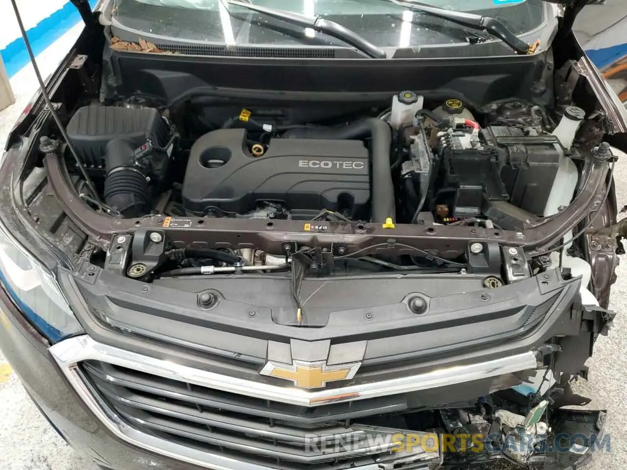 12 fotografías del automóvil dañado 2GNAXUEV0L6147157 CHEVROLET EQUINOX 2020