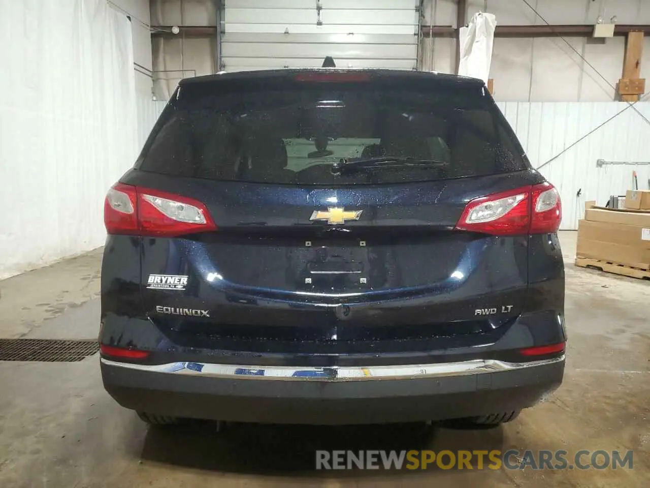 6 fotografías del automóvil dañado 2GNAXUEV0L6206093 CHEVROLET EQUINOX 2020