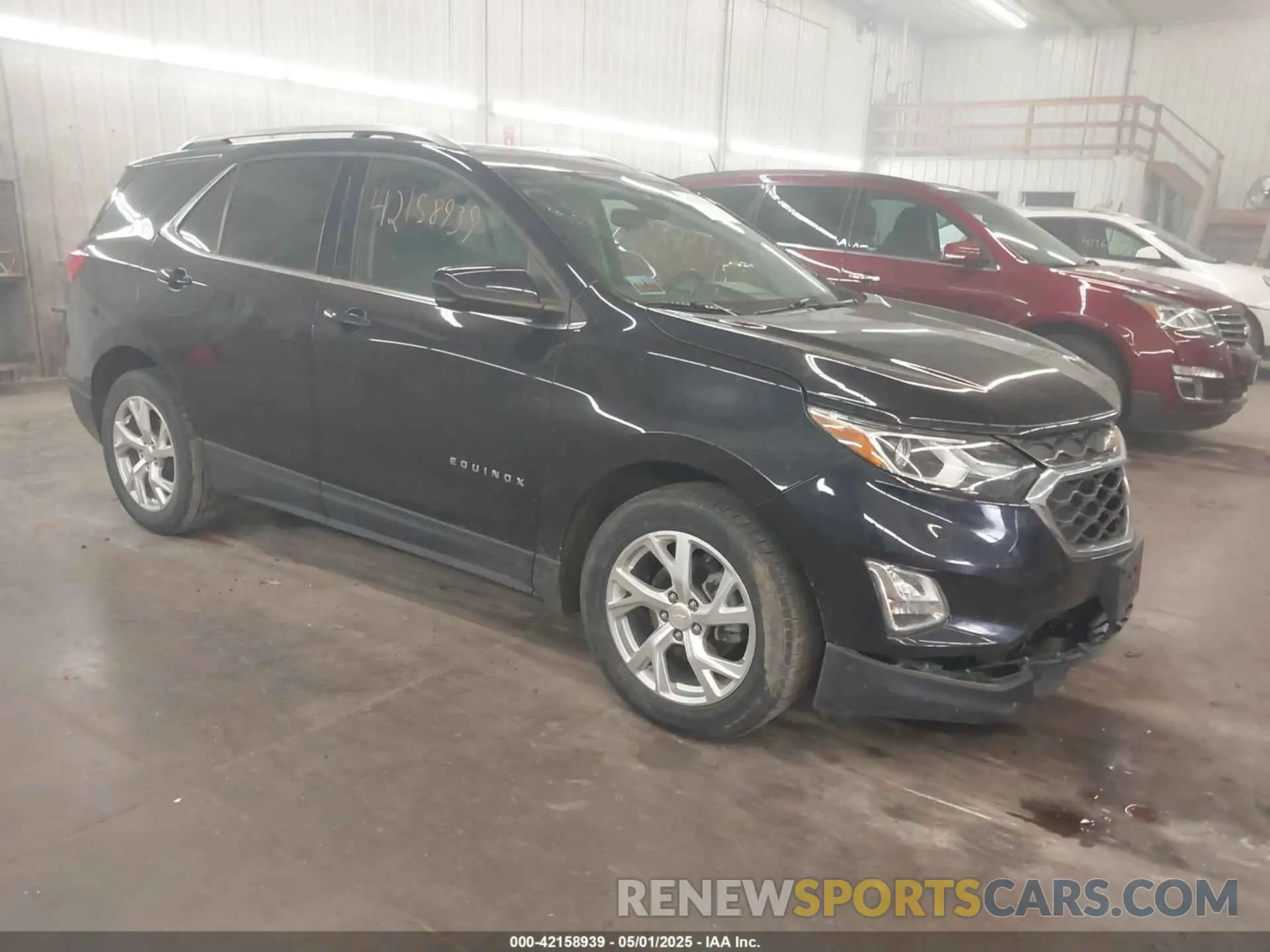 1 fotografías del automóvil dañado 2GNAXUEV1L6125703 CHEVROLET EQUINOX 2020
