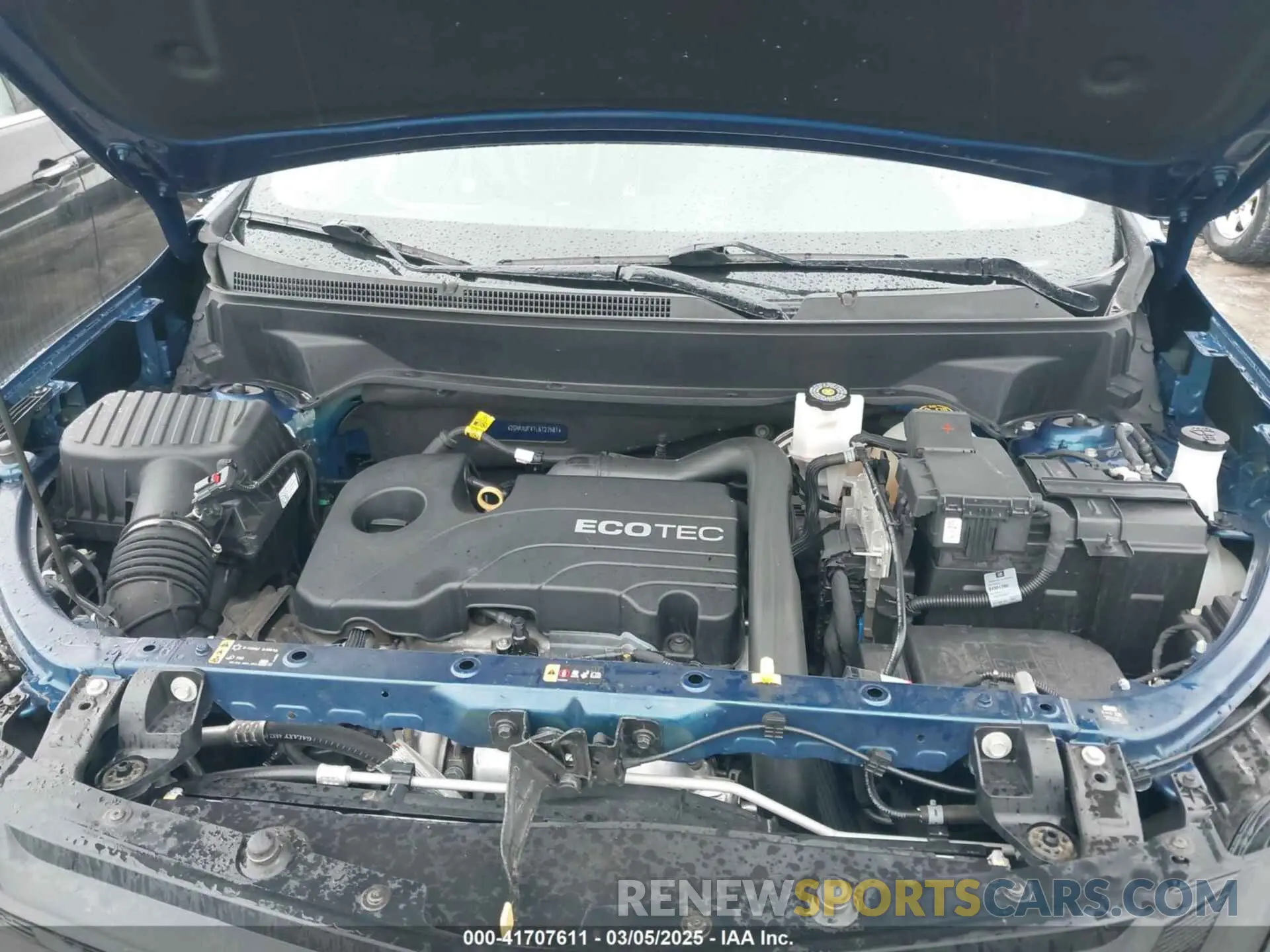 10 fotografías del automóvil dañado 2GNAXUEV1L6127581 CHEVROLET EQUINOX 2020