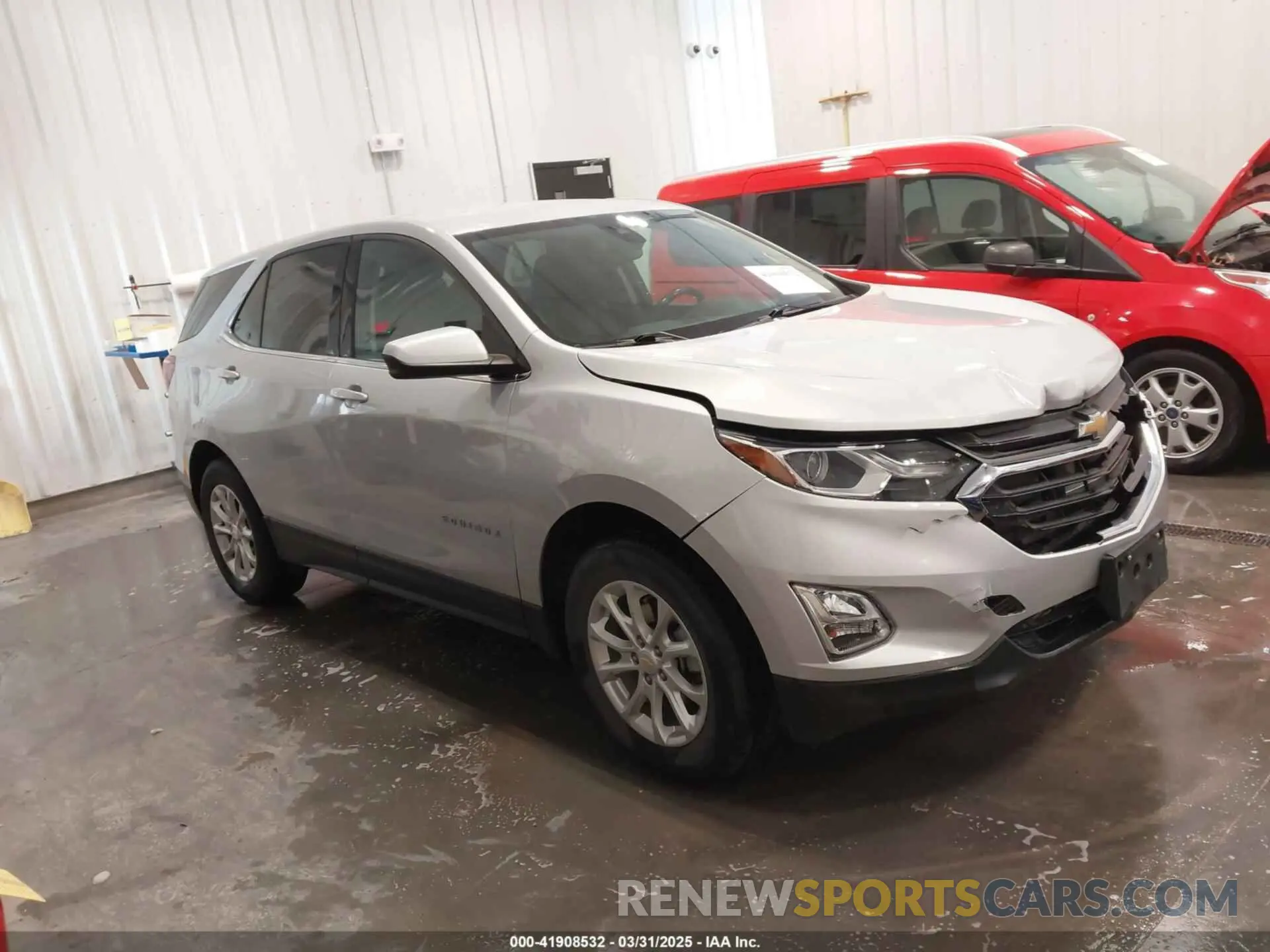1 fotografías del automóvil dañado 2GNAXUEV1L6170821 CHEVROLET EQUINOX 2020