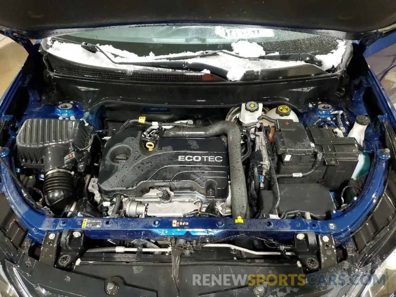 12 fotografías del automóvil dañado 2GNAXUEV1L6186775 CHEVROLET EQUINOX 2020