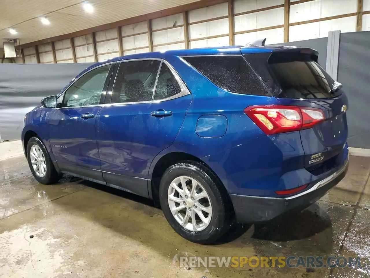 2 fotografías del automóvil dañado 2GNAXUEV1L6186775 CHEVROLET EQUINOX 2020