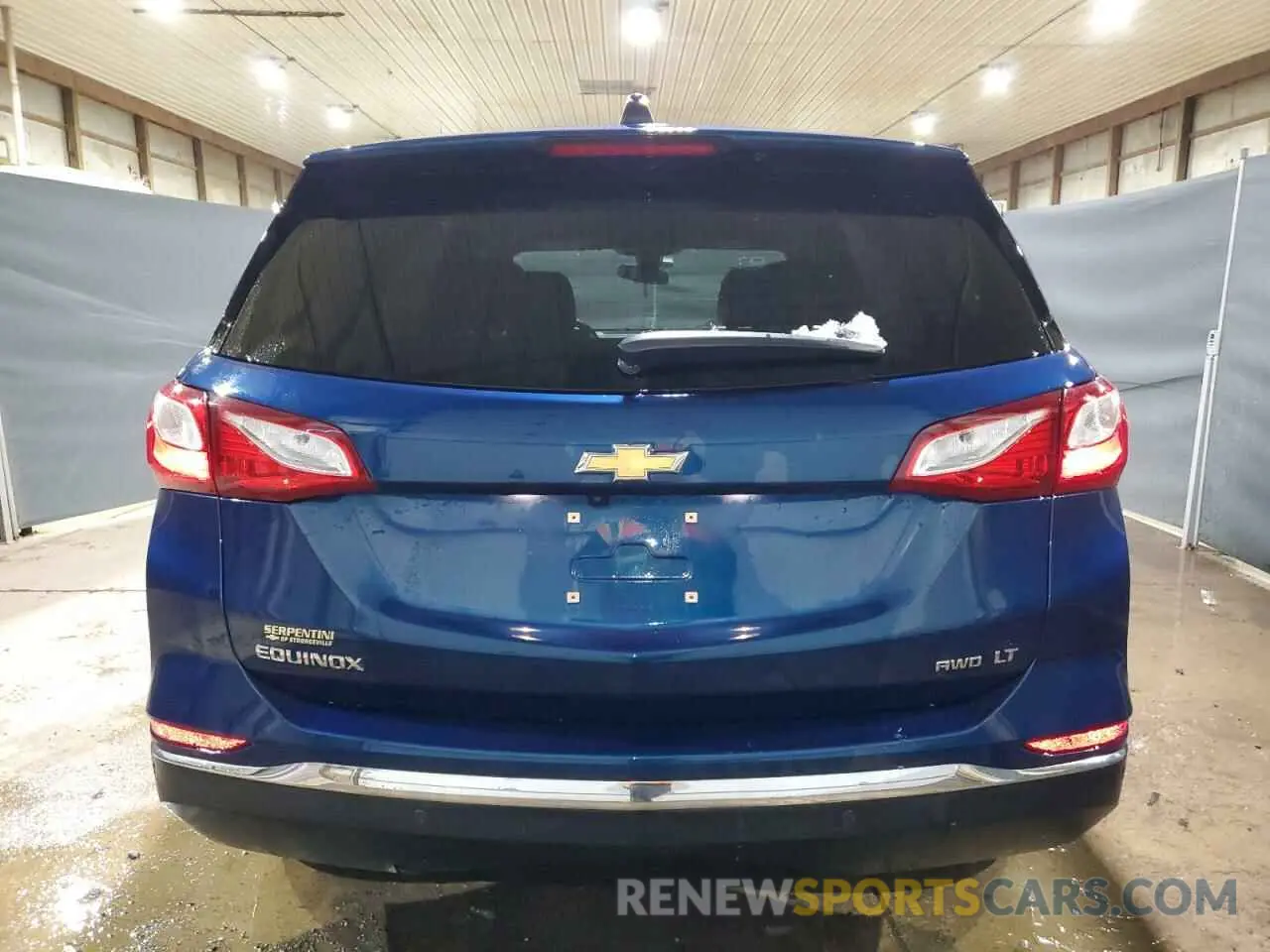 6 fotografías del automóvil dañado 2GNAXUEV1L6186775 CHEVROLET EQUINOX 2020