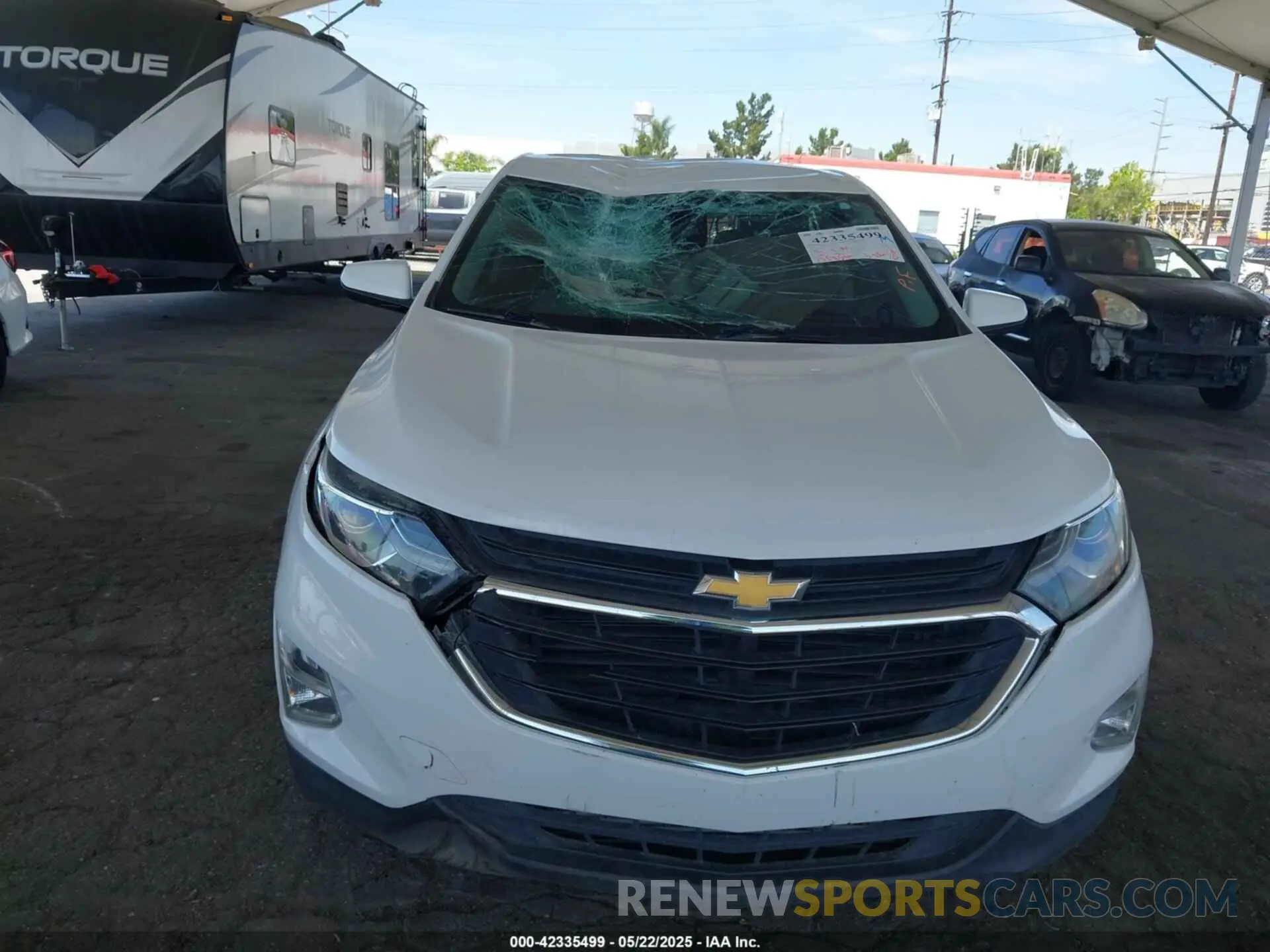 6 fotografías del automóvil dañado 2GNAXUEV1L6224067 CHEVROLET EQUINOX 2020